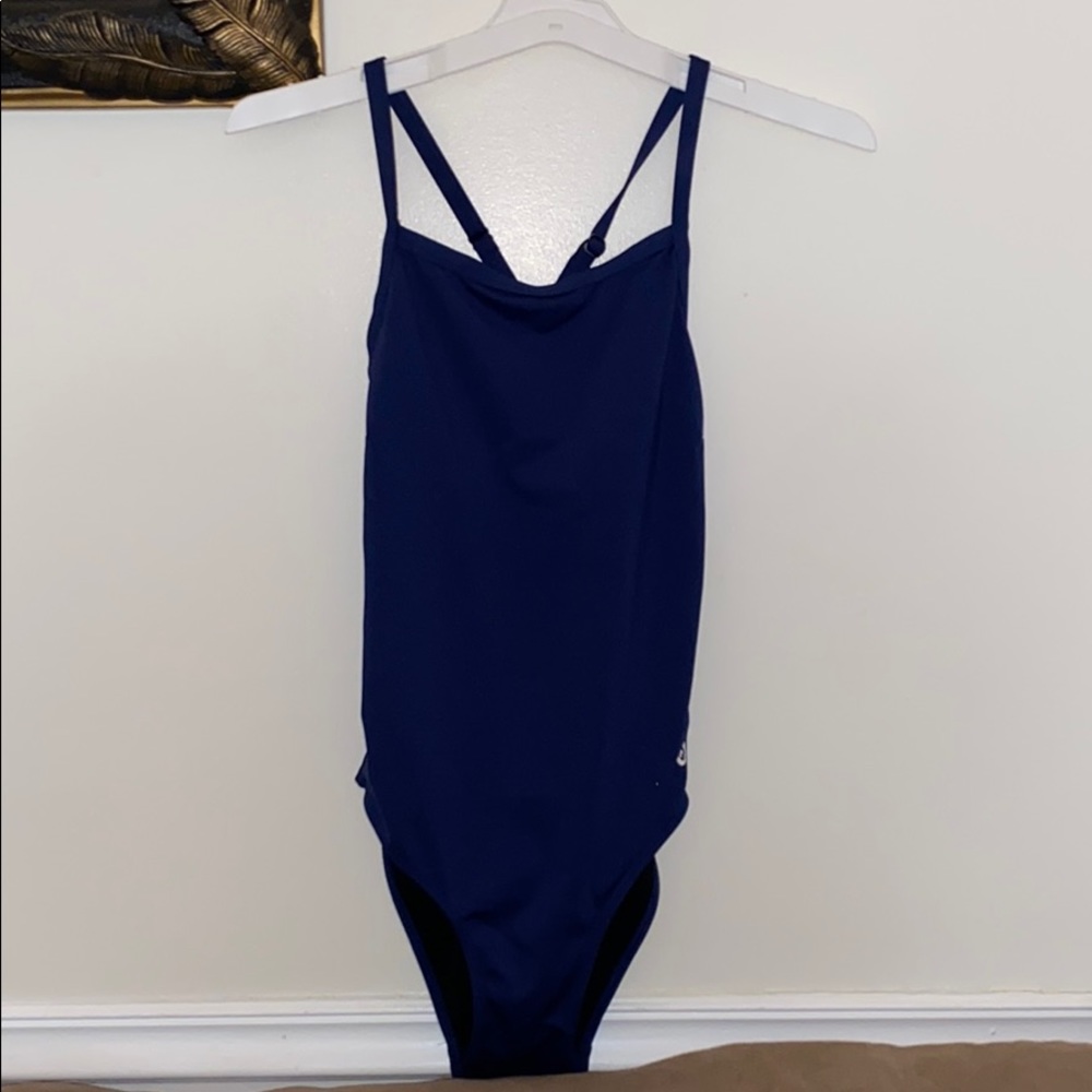Blue swimsuit